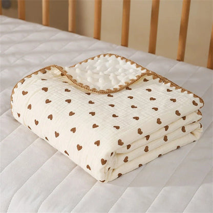 Polaire couverture bebe sensorielle - Choupinoo