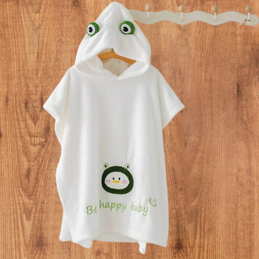 Poncho de bain pour bebe 60x60 cm - Choupinoo