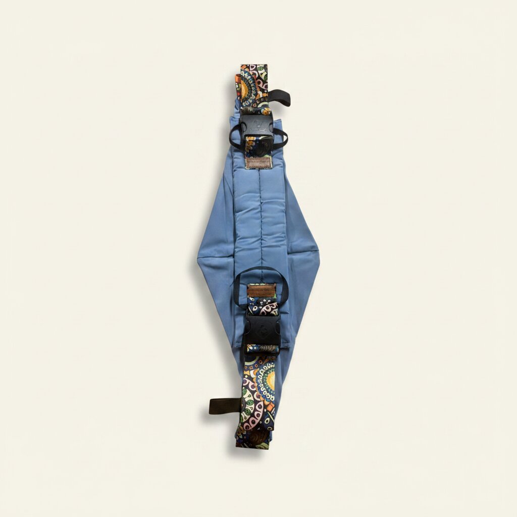 Porte - bébé Épaule Latéral en Coton Souple — Pliable, Léger, de 6 mois à 20 kg - Choupinoo