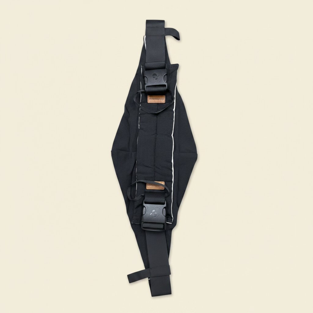 Porte - bébé Épaule Latéral en Coton Souple — Pliable, Léger, de 6 mois à 20 kg - Choupinoo