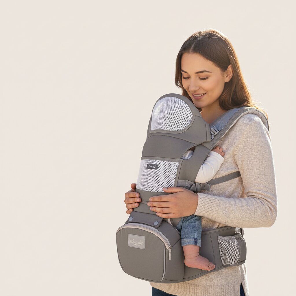 Porte - bébé Nouveau - né Évolutif – Face au Monde, Dorsal & Allaitement, 20 kg - Choupinoo