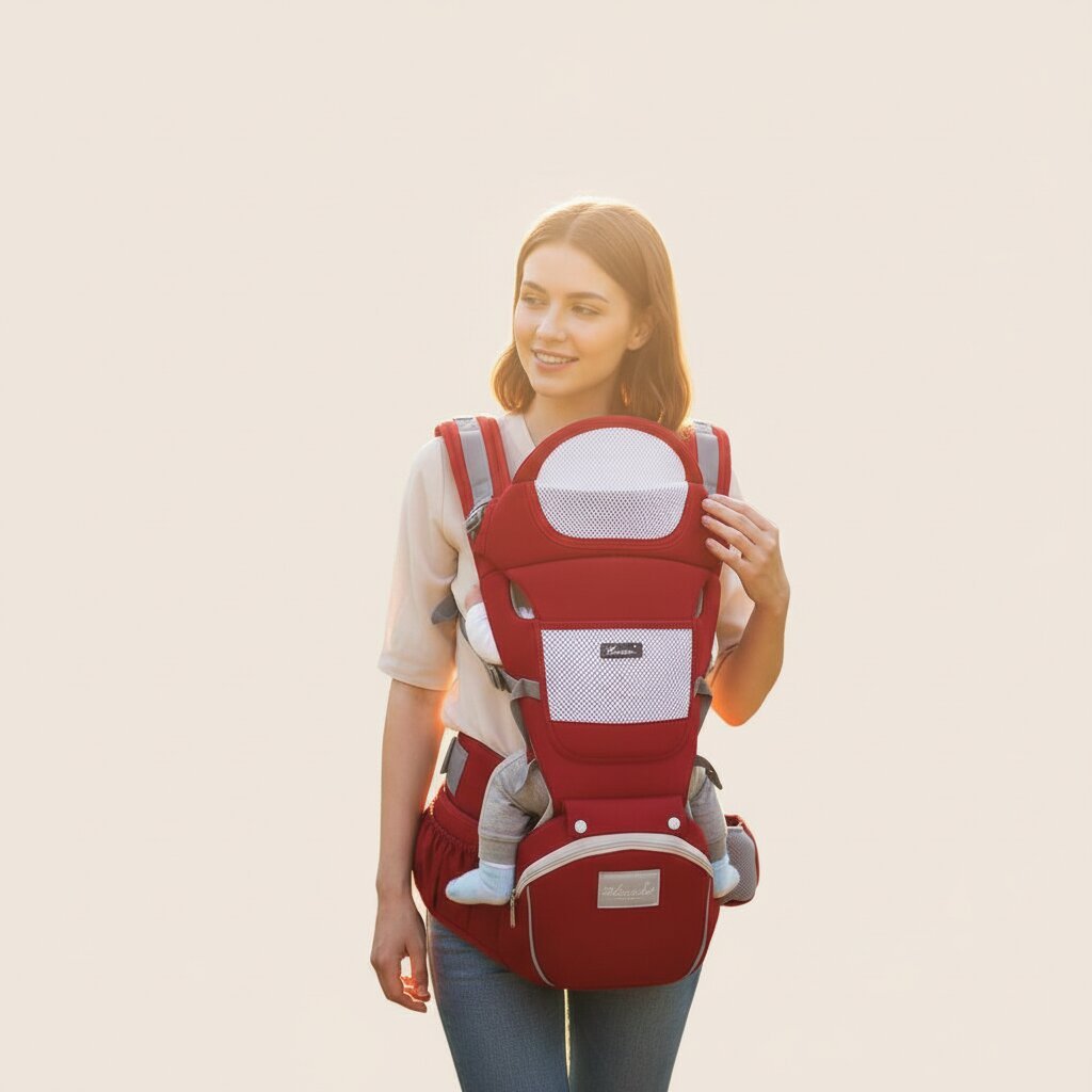 Porte - bébé Nouveau - né Évolutif – Face au Monde, Dorsal & Allaitement, 20 kg - Choupinoo