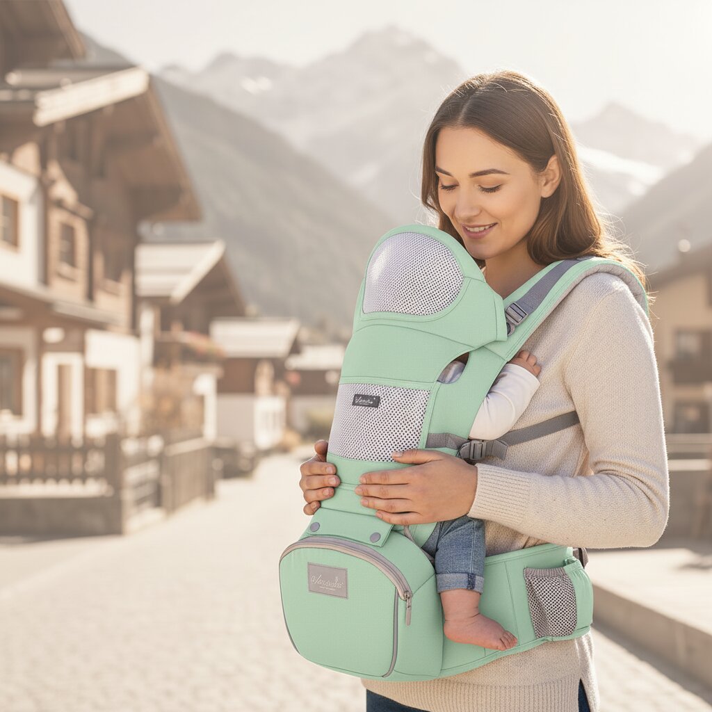 Porte - bébé Nouveau - né Évolutif – Face au Monde, Dorsal & Allaitement, 20 kg - Choupinoo