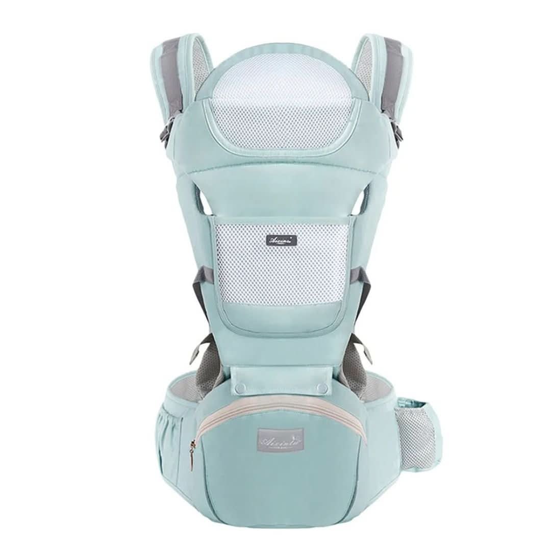 Porte-bébé Nouveau-né Évolutif – Face au Monde, Dorsal & Allaitement, 20 kg
