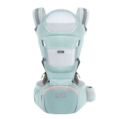 Porte-bébé Nouveau-né Évolutif – Face au Monde, Dorsal & Allaitement, 20 kg