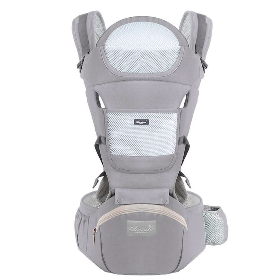 Porte-bébé Nouveau-né Évolutif – Face au Monde, Dorsal & Allaitement, 20 kg