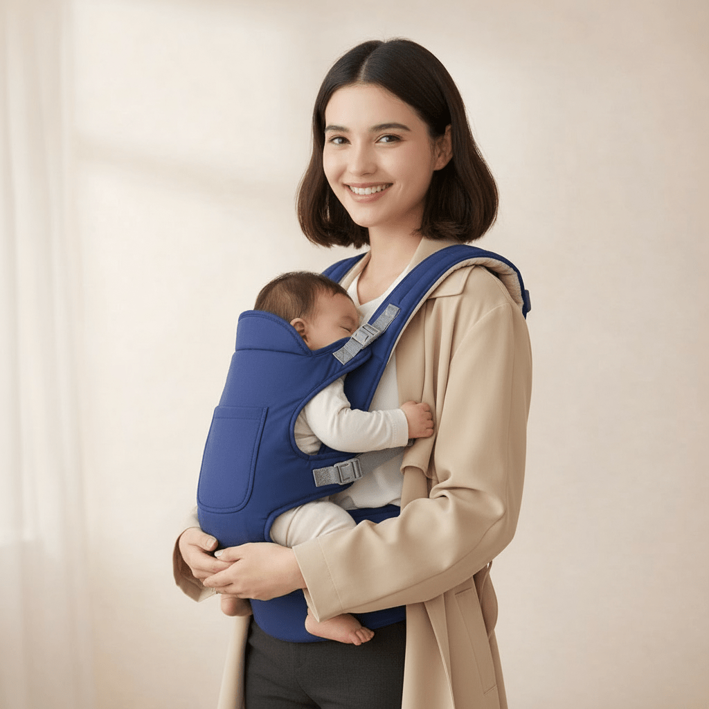 Porte - bébé Physiologique Nouveau - né – Ventral, Dorsal & Allongé dès 0 mois - Choupinoo