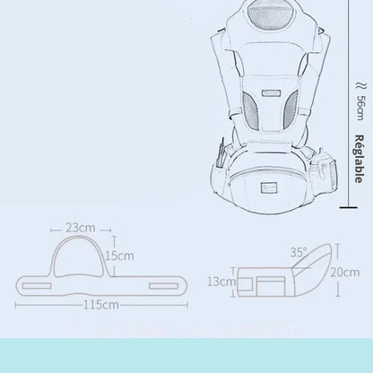 Porte bebe sac à dos - Choupinoo
