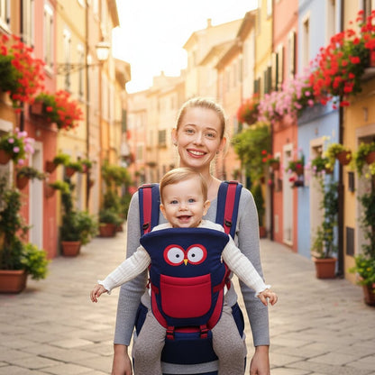 Porte bebe Siege Hanche Motifs Animaux — Hipseat Multiposition, 0 - 24 kg - Choupinoo