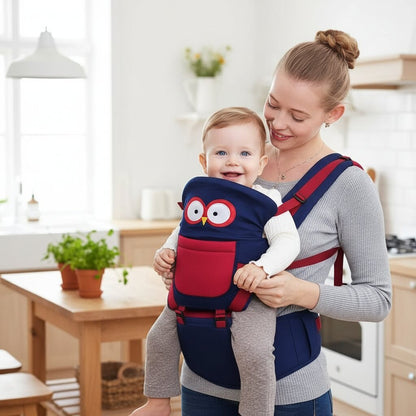 Porte bebe Siege Hanche Motifs Animaux — Hipseat Multiposition, 0 - 24 kg - Choupinoo