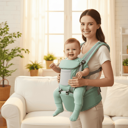 Porte bebe Siege Hanche Motifs Animaux — Hipseat Multiposition, 0 - 24 kg - Choupinoo