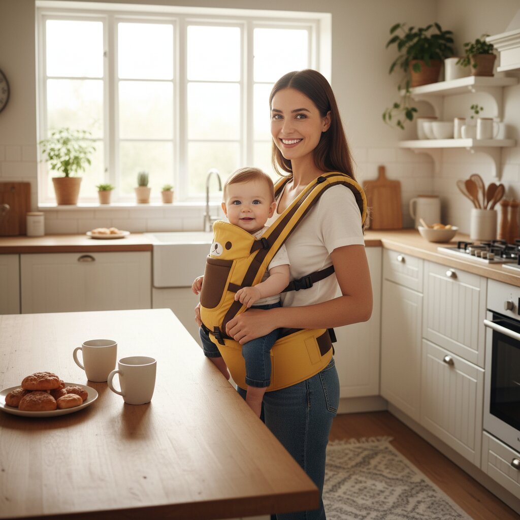 Porte bebe Siege Hanche Motifs Animaux — Hipseat Multiposition, 0 - 24 kg - Choupinoo