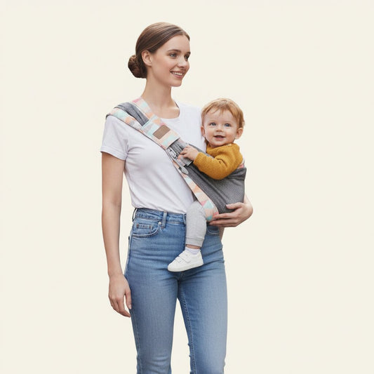 Porte - bébé sling en maille de coton - Choupinoo