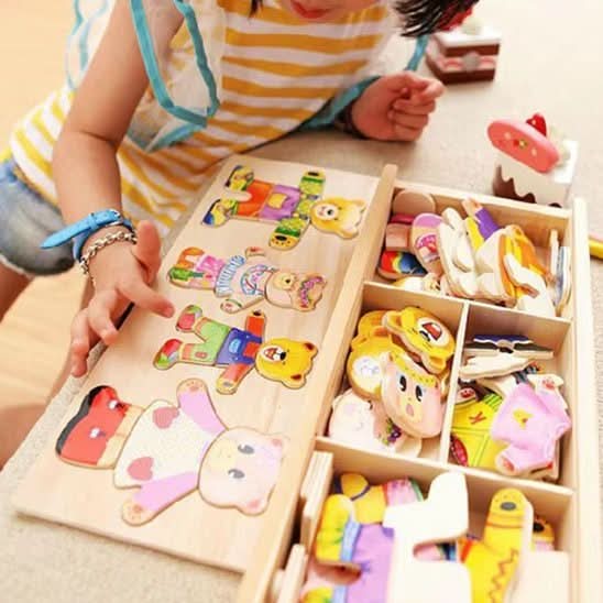 Puzzle Enfant en Bois Éco - Artisanal - Choupinoo