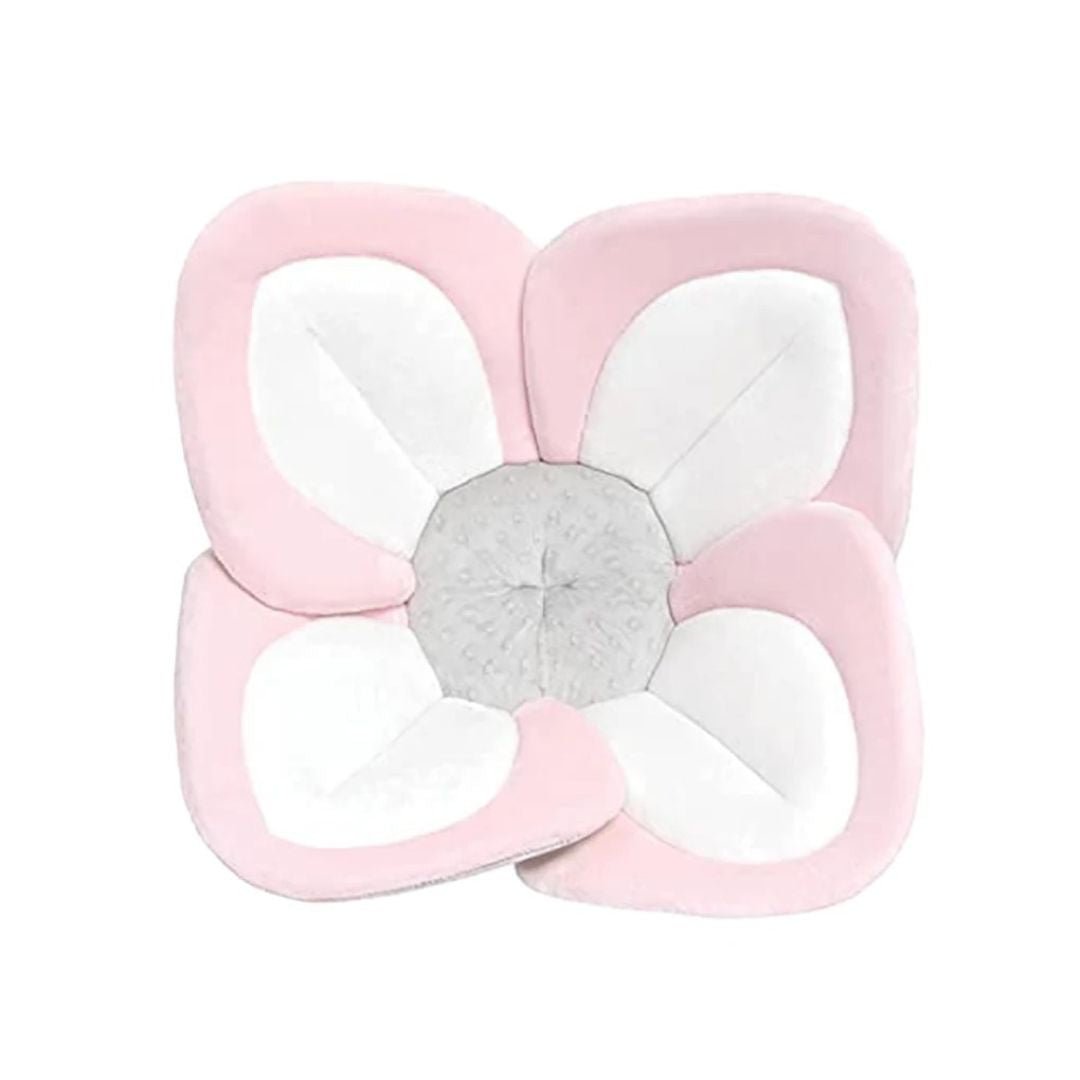Reducteur de bain tapis pour bébé en tissu de fleur - Choupinoo