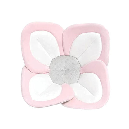 Reducteur de bain tapis pour bébé en tissu de fleur - Choupinoo