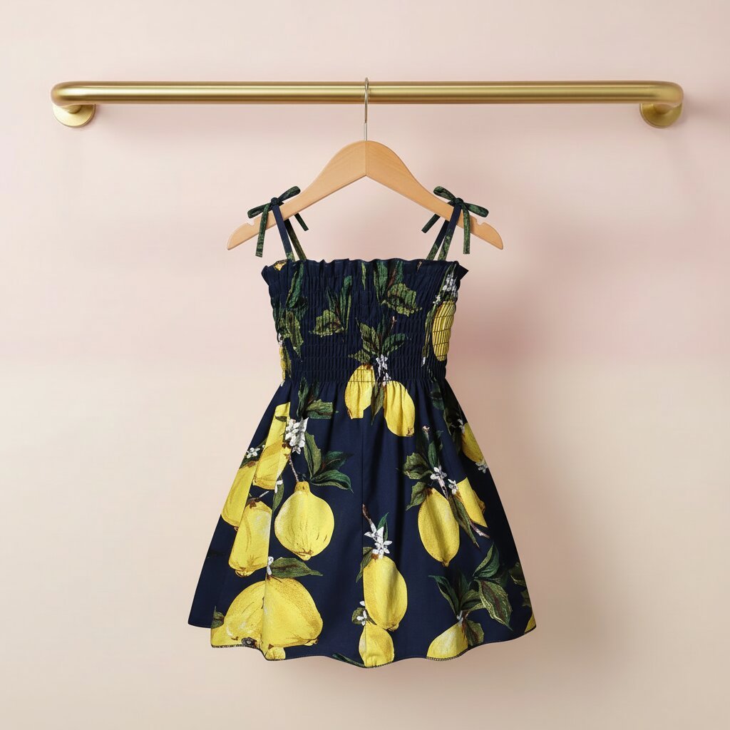 Robe enfant fille été sans manches – Style princesse - Choupinoo