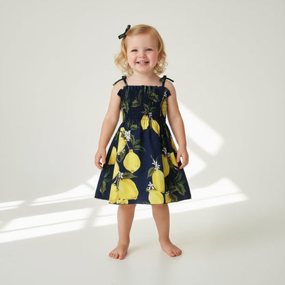 Robe enfant fille été sans manches – Style princesse - Choupinoo