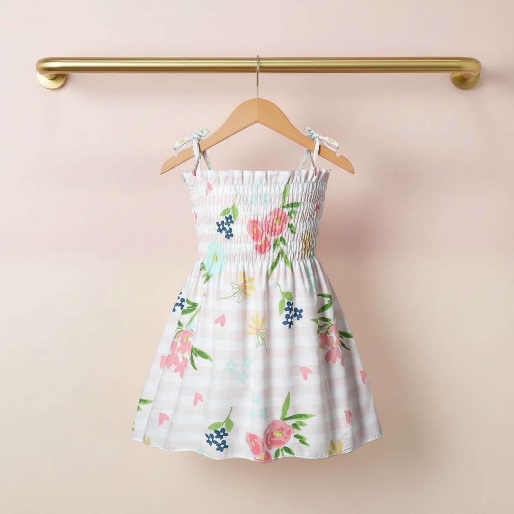Robe enfant fille été sans manches – Style princesse - Choupinoo