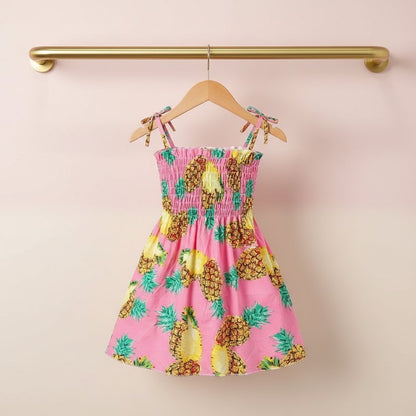 Robe enfant fille été sans manches – Style princesse - Choupinoo