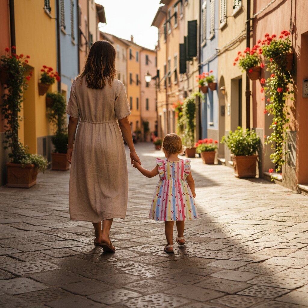 Robe Fille Bébé 6M - 3 Ans – Imprimé Cerises & Nœud Ruban - Choupinoo