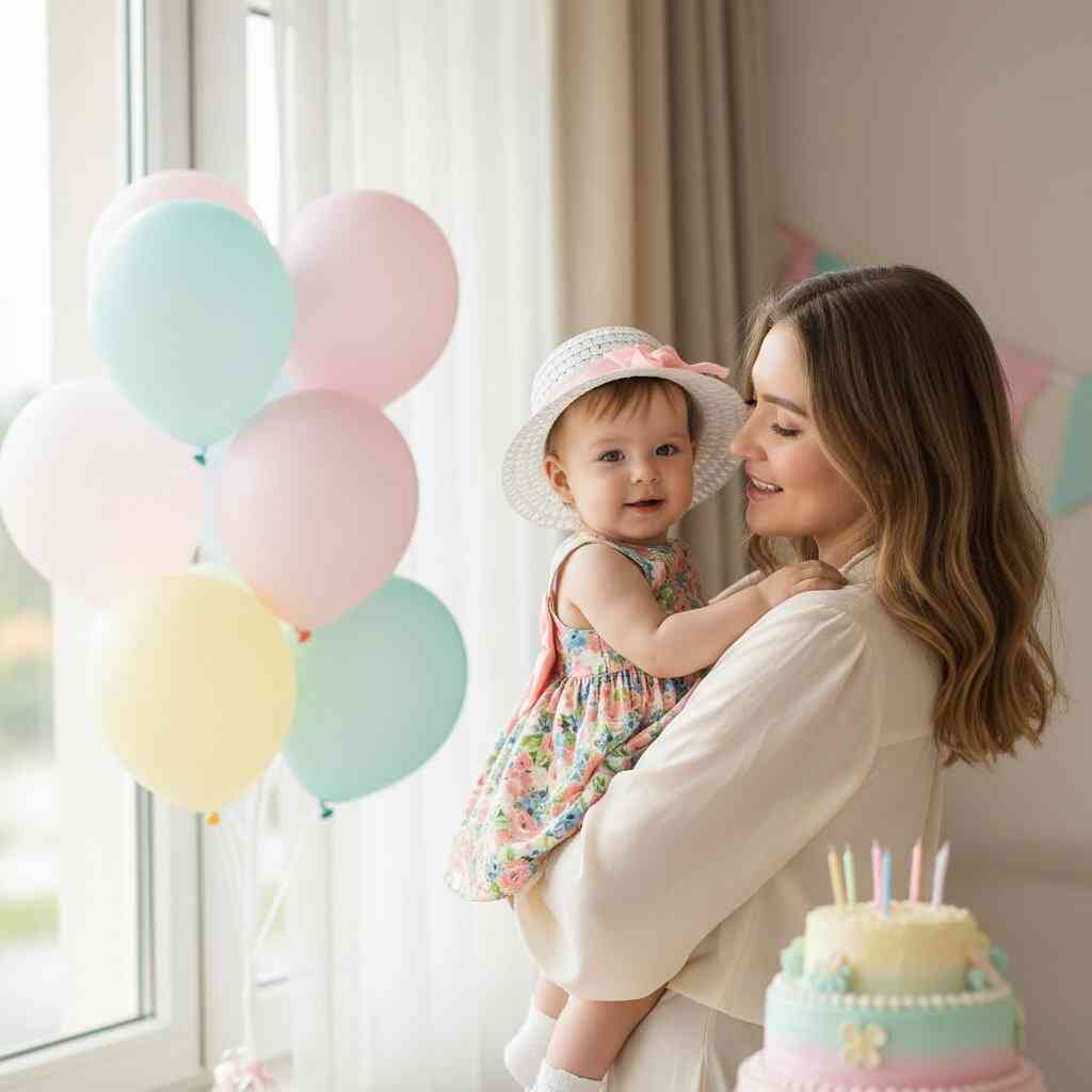 Robe Fille Été avec Chapeau Assorti | Ensemble Fleuri 1 - 3 ans🌸 - Choupinoo