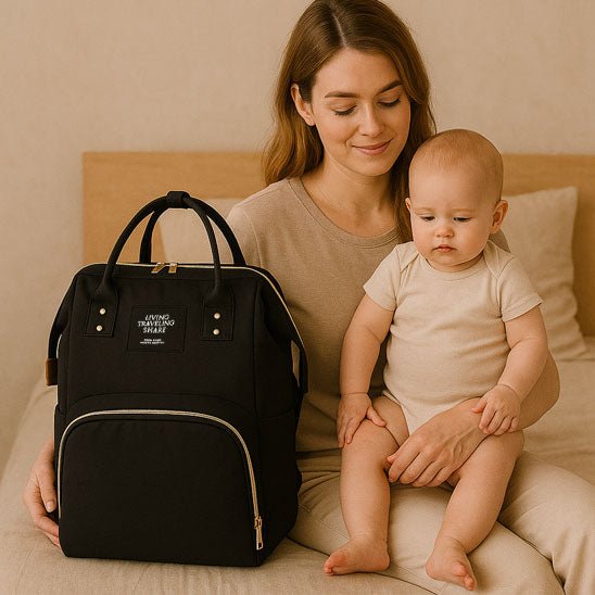 Sac à langer bébé suspendu imperméable compact isotherme - Choupinoo