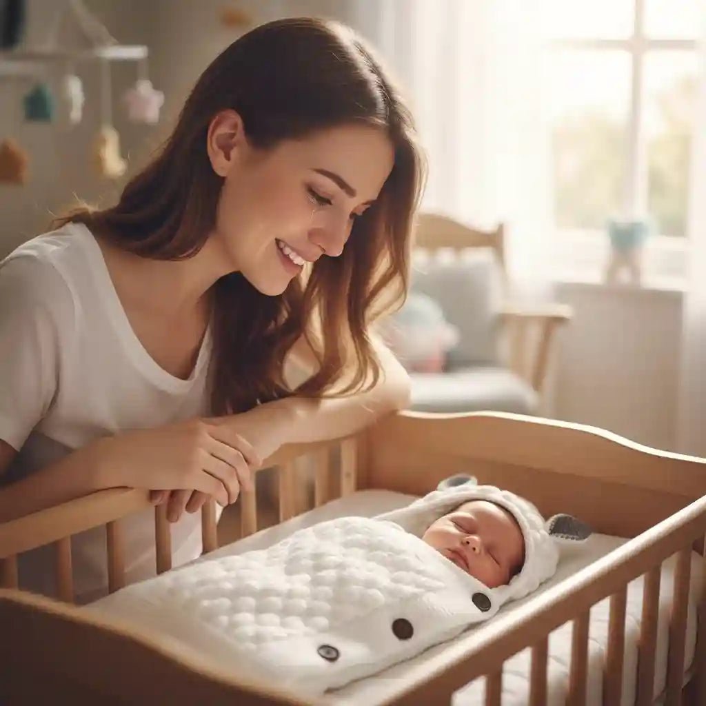 Sac de couchage bebe au tricot quatre saisons - Choupinoo