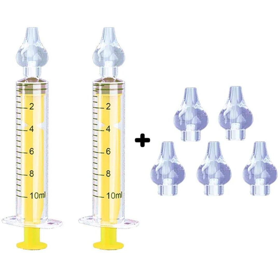 Seringue nasale pour un nez propre sans mucus - Choupinoo