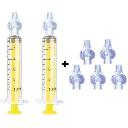 Seringue nasale pour un nez propre sans mucus - Choupinoo
