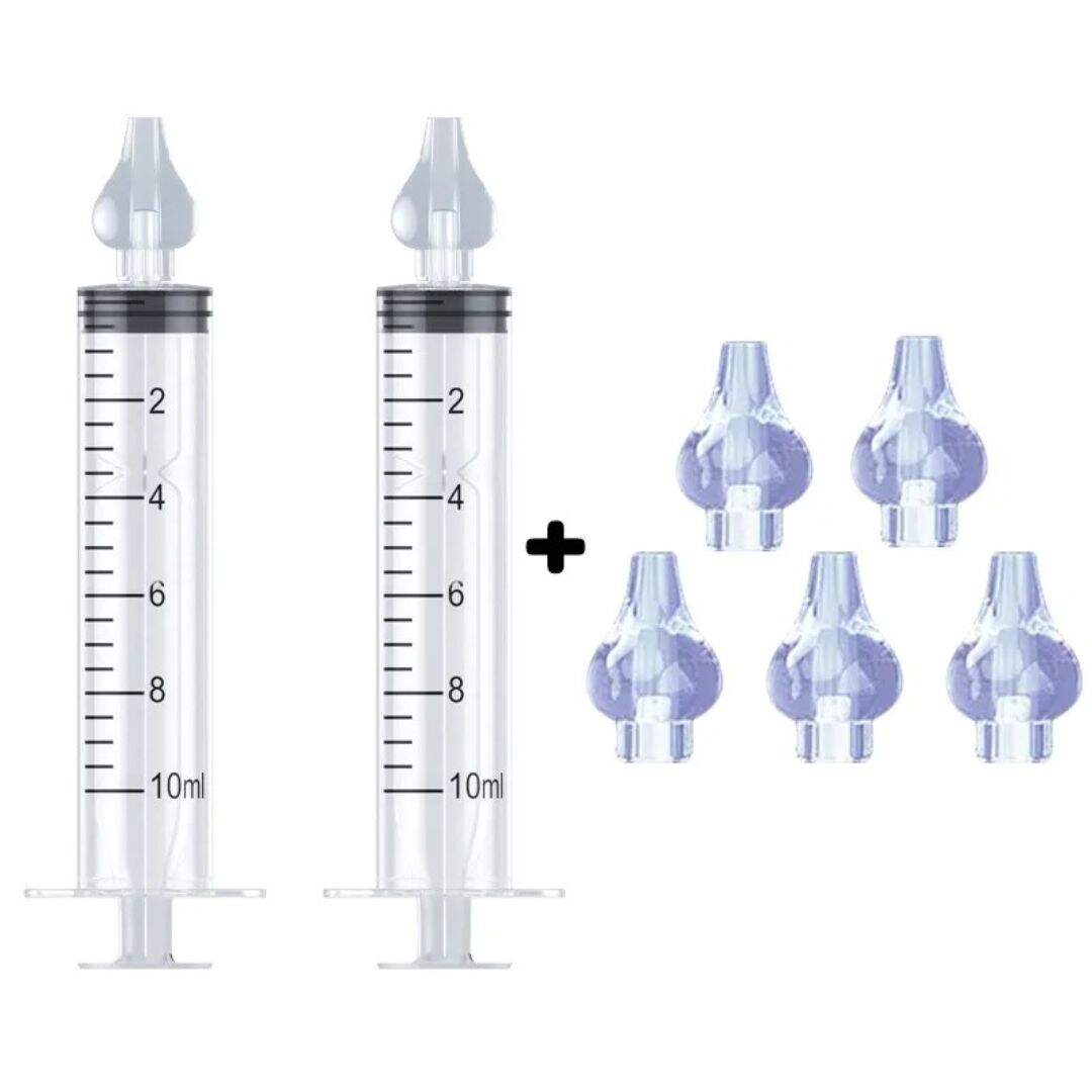 Seringue nasale pour un nez propre sans mucus - Choupinoo