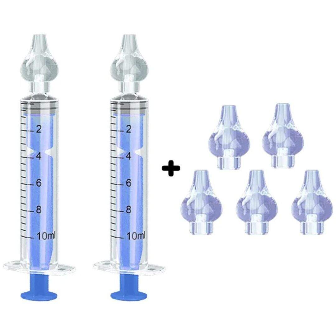 Seringue nasale pour un nez propre sans mucus - Choupinoo