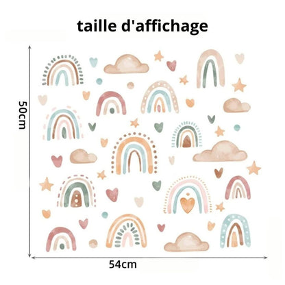 Stickers arc en ciel amour - Choupinoo