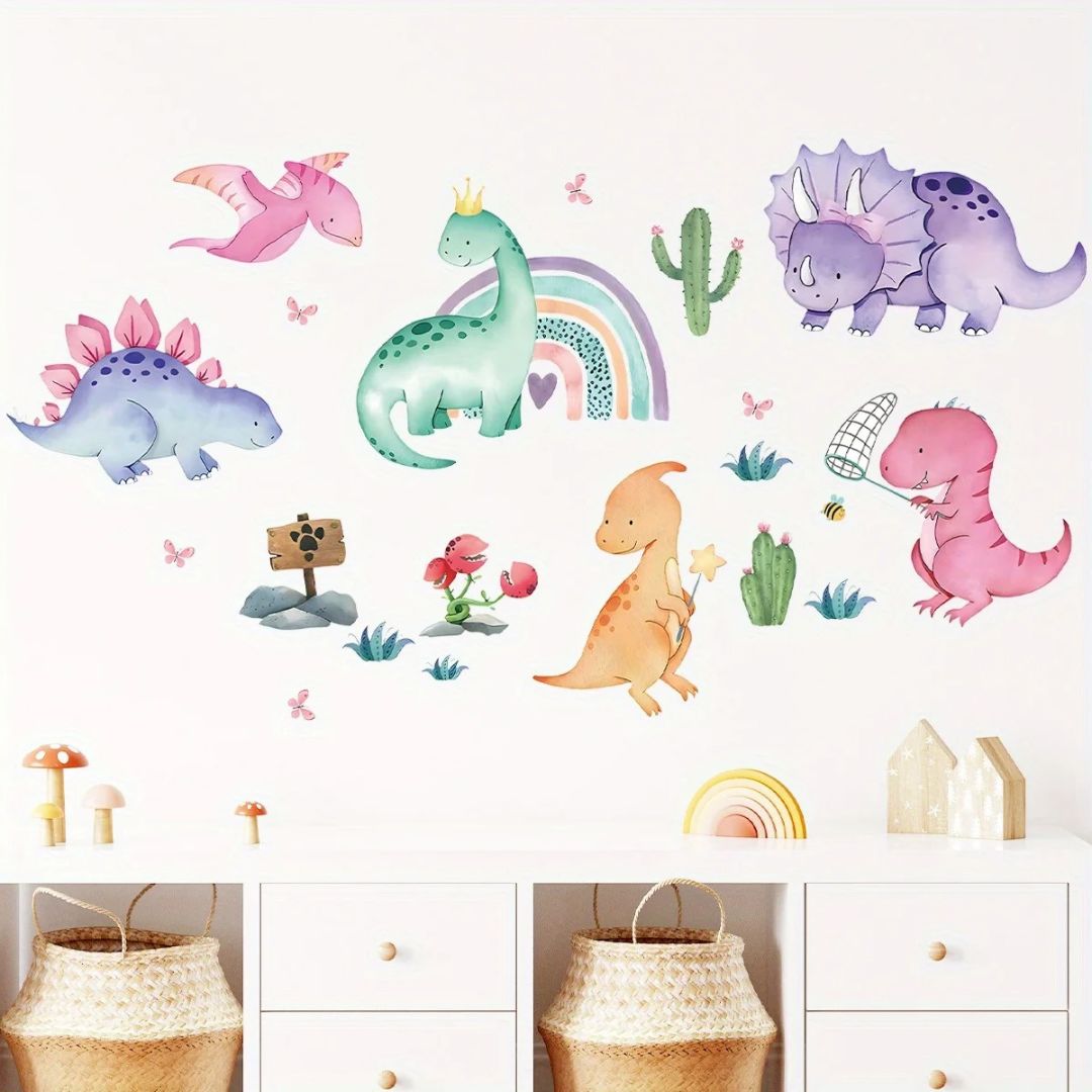 Stickers muraux chambre dinosaure - Choupinoo