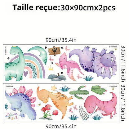 Stickers muraux chambre dinosaure - Choupinoo