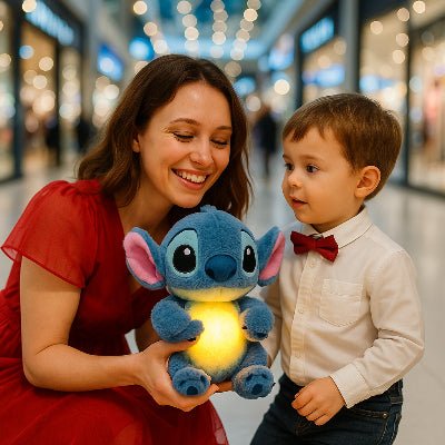 Stitch qui respire peluche apaisante - Choupinoo