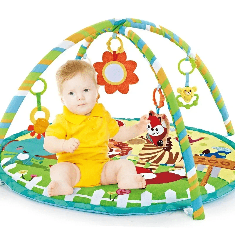 Tapis d'éveil bébé pliable avec arche - Choupinoo