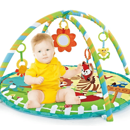 Tapis d'éveil bébé pliable avec arche - Choupinoo