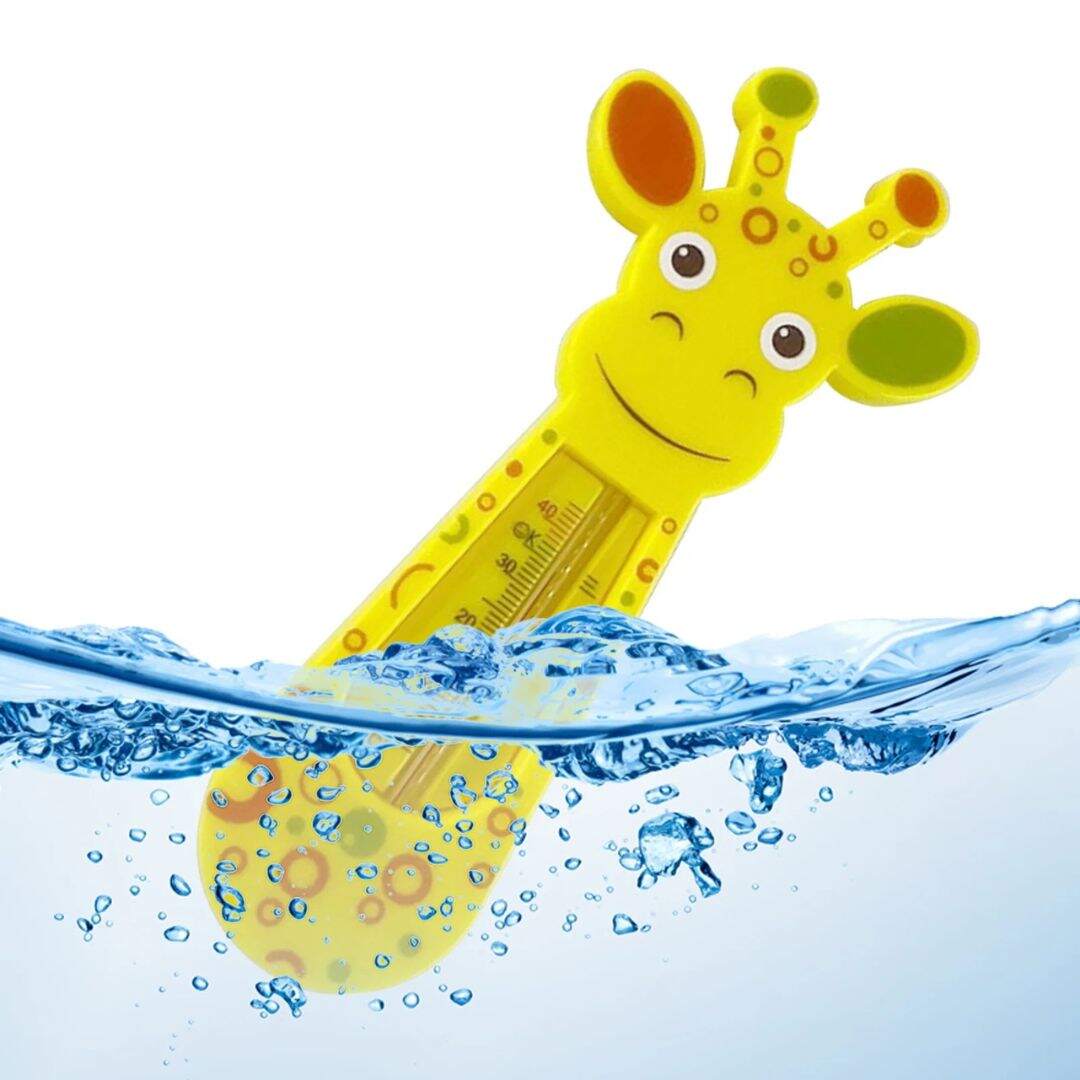 Thermomètre bain bébé girafe flottante - Choupinoo