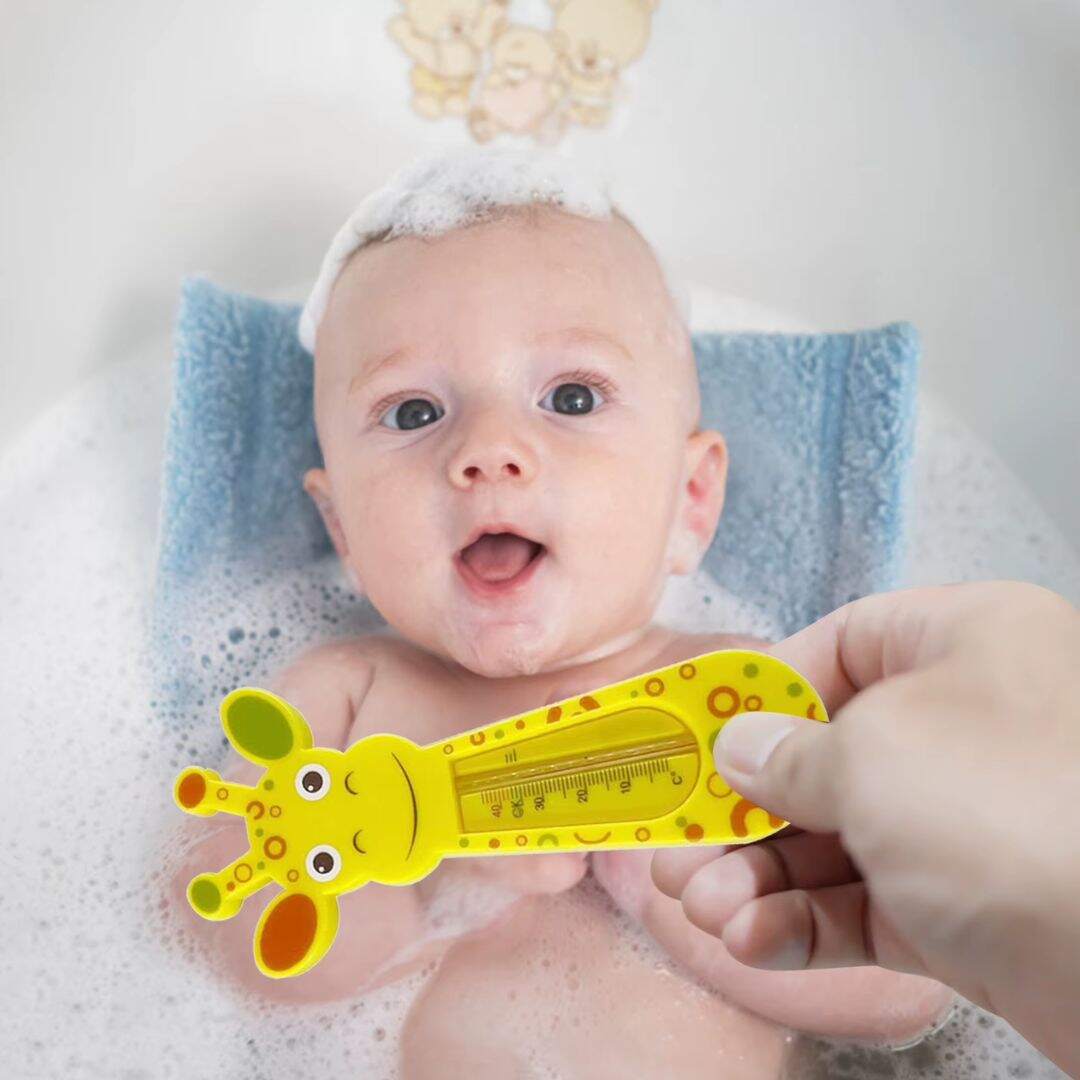 Thermomètre bain bébé girafe flottante - Choupinoo