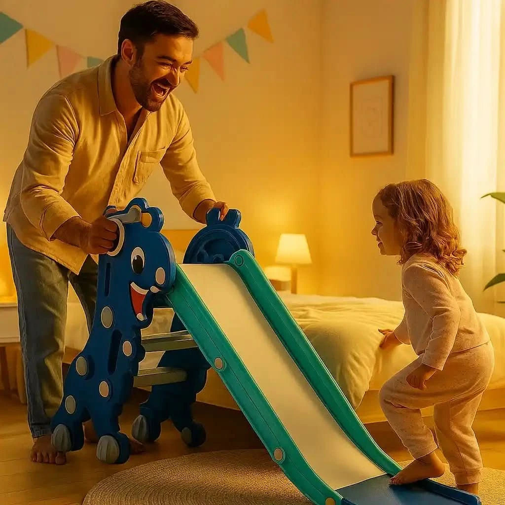 Toboggan dinosaure compact intérieur - Choupinoo