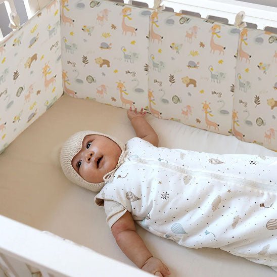 Tour de lit en coton pour un lit respirant - Choupinoo