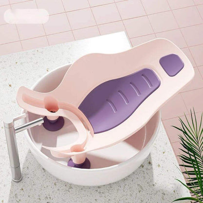 Transat de bain bébé toilette dans un baignoire réduit - Choupinoo