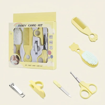 Trousse de Toilette Bébé 6 Pièces – Kit Soin Complet Nouveau - Né & Nourrisson | Choupinoo - Choupinoo