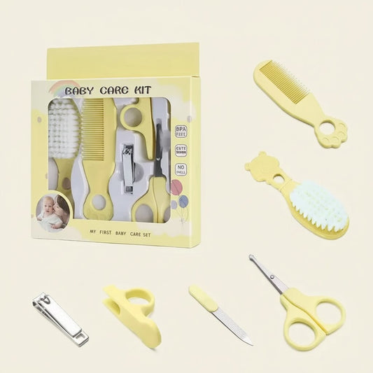 Trousse de Toilette Bébé 6 Pièces – Kit Soin Complet Nouveau - Né & Nourrisson | Choupinoo - Choupinoo