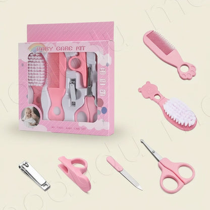 Trousse de Toilette Bébé 6 Pièces – Kit Soin Complet Nouveau - Né & Nourrisson | Choupinoo - Choupinoo