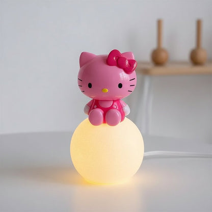 Veilleuse Hello Kitty Sanrio - Pack 4 Lampes Kawaii Enfant - Choupinoo