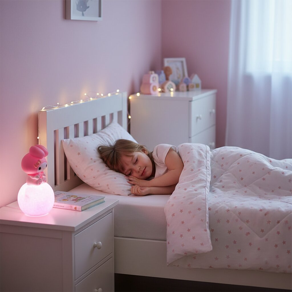 Veilleuse Hello Kitty Sanrio - Pack 4 Lampes Kawaii Enfant - Choupinoo