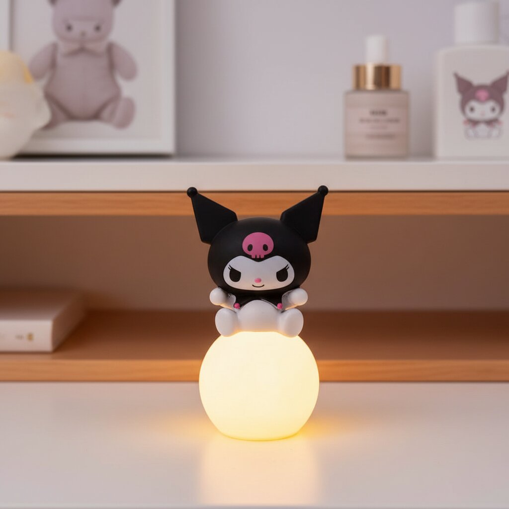 Veilleuse Hello Kitty Sanrio - Pack 4 Lampes Kawaii Enfant - Choupinoo