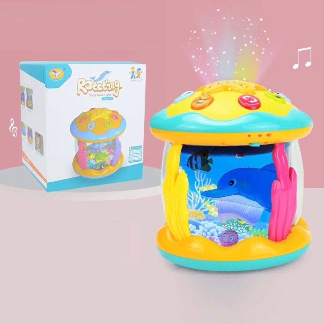 Veilleuse musicale bébé projection étoile au plafond - Choupinoo